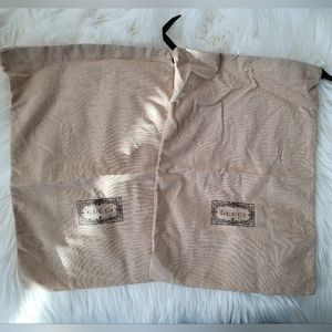 New GUCCI Dustbags for Shoes